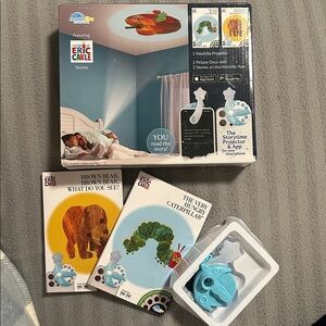 Brand New Unopened box Eric Carle Moonlite Storytime Projector for Smartphone